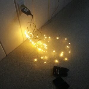 Warm Yellow String Lights